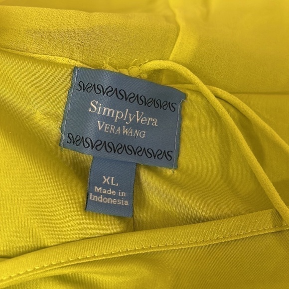 Kohls Vera Wang drape front tank top - Picture 4 of 5